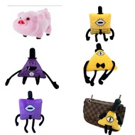 Anime Gravity Falls Weird Town Cute Playful Piglet Mini Doll Children Plush Toy AP8H