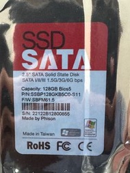 全新Phison 128GB SSD固態硬碟