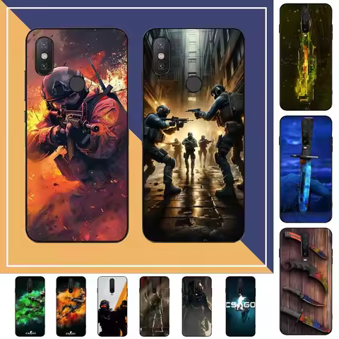 C-Counter-Strike CS Game Phone Case For Redmi Note 4 X 5 A 6 7 8 T 9 9S 10 11 11S 11Epro Poco M3 Pro
