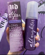 🈹️專櫃貨🌸 貴婦專屬 現貨🛍 Urban Decay ALL NIGHTER ULTRA MATTE SETTING SPRAY 118ml │ 衰敗城市 持久定妝噴霧 🛍🍀 皇牌產品 🌟 🛍自用N