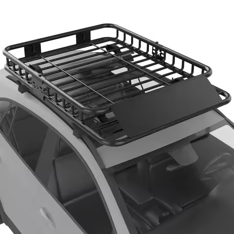 Universal Roof Rack Carrier Basket 46x36/51x36/64x39 in 200LBS Rooftop Cargo Rack Heavy Duty Car Top
