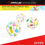 [PROMOTION] INTEX 44669 / 59040 Inflatable Tumbler Animals 3D Bop Bags Boxing Punch Bag/Ball - Dolph