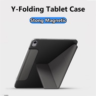 For Ipad Air 5 Air 4 2022 Pro 11 2022 2020 2018 10th 10.9 Pro 12.9 2021 for Ipad Mini 6 2021 Y Fold Magnetic Case Soft TPU Leather Stand Flip Slim Tablet Cover