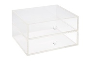 Storage Drawer Organizer / Acrylic / 2 Drawers