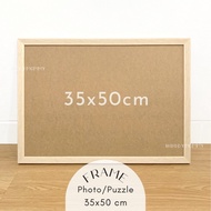 35x50 cm Puzzle Frame - 500 pcs 50x35 Jigsaw Puzzle Frame - Minimalist Poster Photo Frame