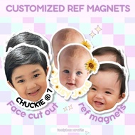 FACE CUT-OUT REF MAGNET SOUVENIRS