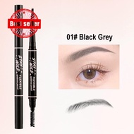 Eyebrow Pencil Beveled Machete Automatic Rotating Long Wild Waterproof Lasting Dual-ended E8q5