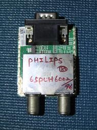 拆機良品 飛利浦  PHILIPS  65PUH6002/96   液晶電視   視訊盒   NO.80 