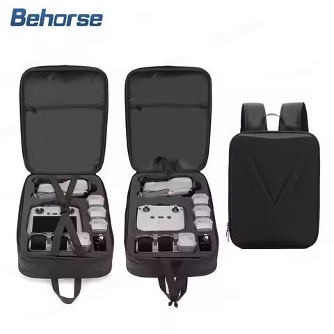 Hard Backpack For DJI Air 3/Air 3S/RC 2/N3 Storage Case Shoulders Bag Portable Carrying Handbag For 