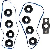 VS 50504 R-1 VS50250A 12637683 Valve Cover Gasket Set for 4.8L 5.3L 6.0L 6.2L Chevy Silverado 1500,