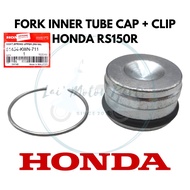 FORK INNER TUBE CAP + CLIP FORK TUBE CAP + CLIP HONDA RS150R RS150 R