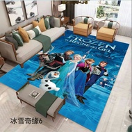 karpet frozen velvet 3d 150x90cm / carpet frozen velvet 3d