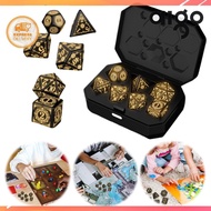 LED Dice DND Dice Set Rechargeable Glowing Electronic Dice Polyhedral Dice Set