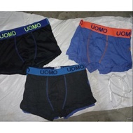 uomo boxer brief mens boxer brief,asstd colour,unisex,100% cotton,