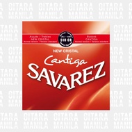 Savarez 510CR New Cristal/Cantiga NT Classical Guitar Strings Full Set