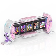 DIVOOM TIMES GATE PIXEL ART Informative Display - Silver/Pink