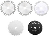 5pcs 85mm Diameter Saw Blade Set Circular Cutting Disc Set Woodworking