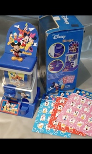迪士尼Bingo 米奇扭蛋機 幸運抽獎機 米奇老鼠 Disney Mickey Mouse Minnie Bingo lucky draw machine 枱面裝飾亦非常好睇美觀美麗得意可愛, 懷舊玩