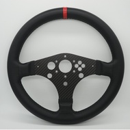 SIMPUSH 33cm（13in）personalized modified round steering wheel for Thrustmaster T300RS/GT/Ferrari/T-GT