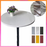 [Kloware2] Wateproof Table Cover Anti-slip Fitted Tablecloth with Polyester Backing  to 120cm/48inch