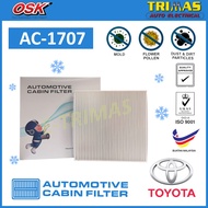 OSK Cabin Filter Toyota Vios Camry Alphard Vellfire Estima FJ Cruiser Harrier Penapis Air Cond Keret
