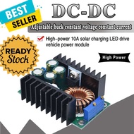 Modul Step Down Buck Converter DC CC 9A 300W 5-40V To 1.2-35V IC dengan Heatsink Heat Sink Konverter