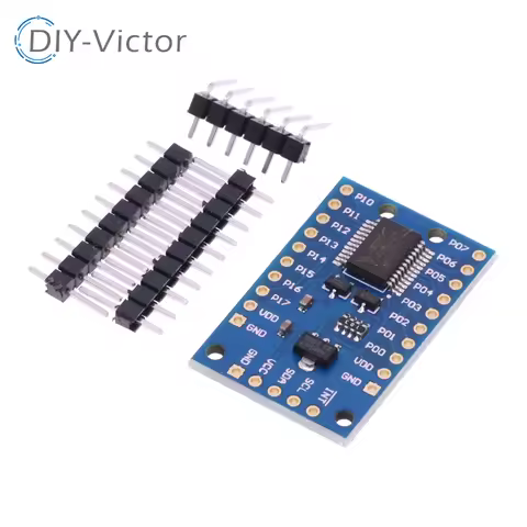 PCF8575 Module Expansion IO port Expander board DC 2.5-5.5V I2C communication control 16 IO ports Fo