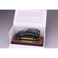 Mytopstore WTX 1:64 1994 Black Benz 600Sel W140 Luxury Limousine Model Diecast Collect Display Metal