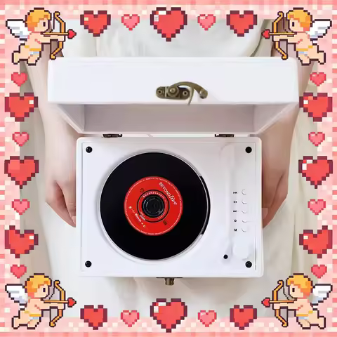 Beetle CD Player Multifunctional Portable Stereo Cd Player CD Playback/Bluetooth Playback /USB Playb