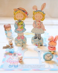 愛麗絲夢遊仙境 l 紙娃娃