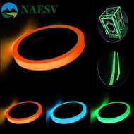NAESV Neon Gaffer Tape Removable Striking Decals party supplies Bicycle Wheel Luminous Tape
