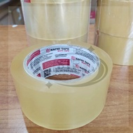 SAMUDRA Clear Brown Duct Tape Nachi Opp Packing Tape 2inch 48 mm x 100 yards Not Easy to Break opp t