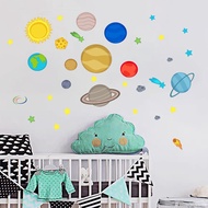 Luminous Wall Stickers Children's Room Wall Stickers Fluorescent Stickers Planet Luminous Stickers25