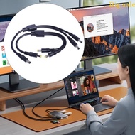 Mar Multipurpose Y Splitter Power Cable 18AWG Male to 2 Male 5 5x2 5mm 5 5x2 1mm for Electrical Devi