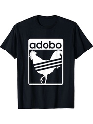 Pinoy Shirt Chicken Adobo Funny Filipino Shirt T-Shirt 100% Cotton Men's T-Shirt