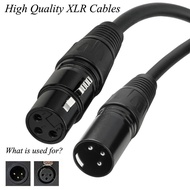 XLR-XLR XLR Male to XLR Female Balanced Microphone Cable