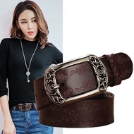 3.3CM Women's Belt Pin Buckle Belt Casual Fashion Belts 100-110cm