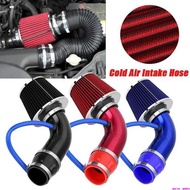 3 Inch 76mm Universal Car Air Filter+Air Inlet Pipe Kit Mushroom Head Cold Air Inlet