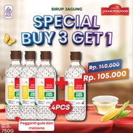 [BUY 3 GET 1 FREE] HALAL CORN SYRUP JAVA SUPER FOOD 750G THICK SUGAR CORN SYRUP CORN SWEETENER/ MULY