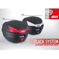 GIVI B27N & B27NT CLACK MONOLOCK TOPCASE 27LTR.