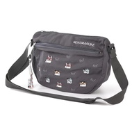 COD Japanese Kusuguru Heavy Industries Embroidered Cat Shoulder Bag Crossbody Bag Moon Bag Underarm