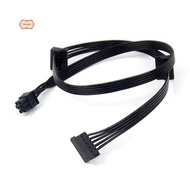 1Pcs GPU PCI Express 6Pin Male 1 to 3  SSD Power Supply Cable for  CX850M CX750M CX600M CX500M CX430