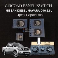 Nissan Navara D40 2.5L Aircond AC switch panel Capacitors Repair Kit (4pcs/set)