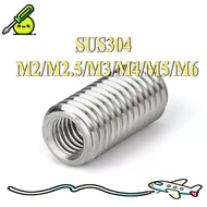 Insert nut 304 stainless steel inner and outer teeth nut, thread conversion braces Reducing screw M2