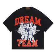 Latest Kkontener Dream Team Basketball 1992 Oversize Tshirt Black