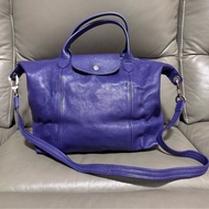 二手LONGCHAMP羊皮短柄肩背包（大號）