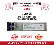 [READY STOCK] HPE ProCurve J4859C HPE X121 1G SFP LC LX 1330nm 10km SMF DOM Transceiver Module