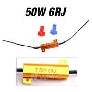 Universal Canbus 25W 6RJ / 50W 6RJ / 50W 10RJ / 50W 30RJ LED Load Resistor (1pc)
