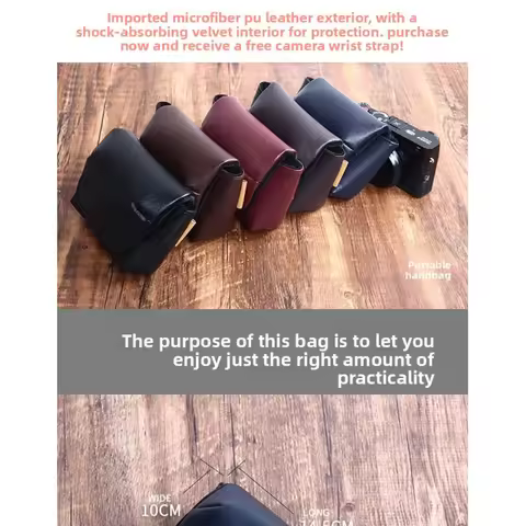 New Camera Protective Case Fit For Pentax ESPIO 120 Canon V1 G10 G11 G12 Olympus PEN EE3 With Short 