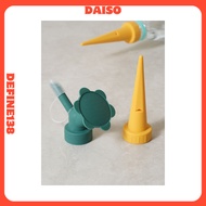 DAISO KOREA Bottle Watering Nozzle & Self-Watering Spike Set | Fits Standard PET Bottles for Plant C